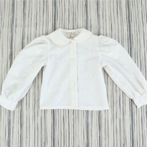 ELEN HENDERSON vintage blouse, girl's size 3